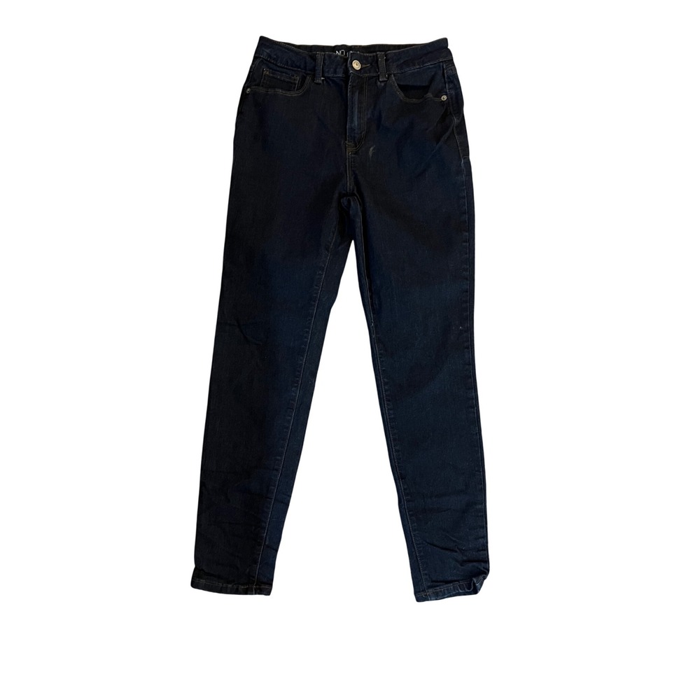 No Boundaries Womens High Rise Skinny Jeans Dark Wash Indigo Size 7 Stretch